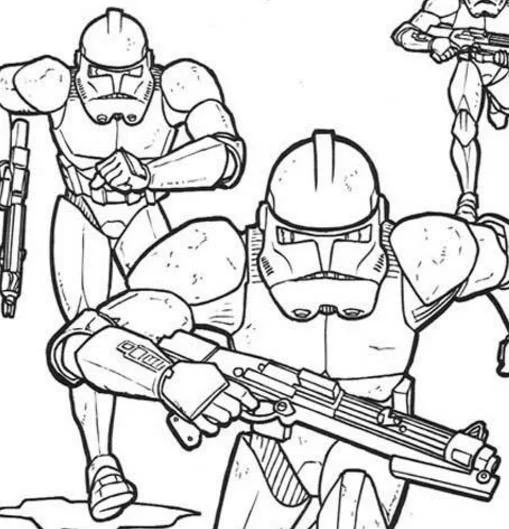 Star Wars Characters Coloring Pages 299