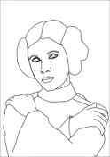 Desenhos de Personagens de Star Wars Para Colorir 305