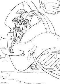 Star Wars Characters Coloring Pages 49