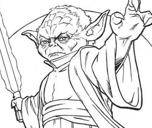 Star Wars Characters Coloring Pages 52