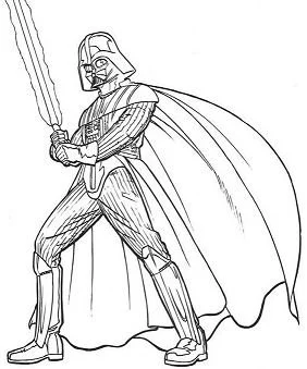 Desenhos de Personagens de Star Wars Para Colorir 92