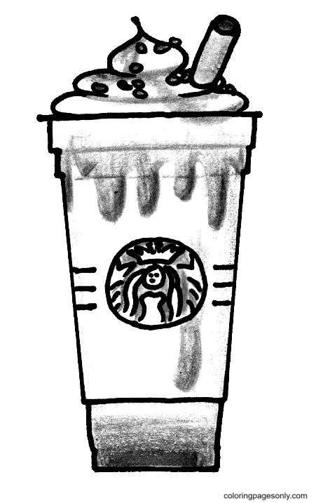 Starbucks Coloring Pages 55