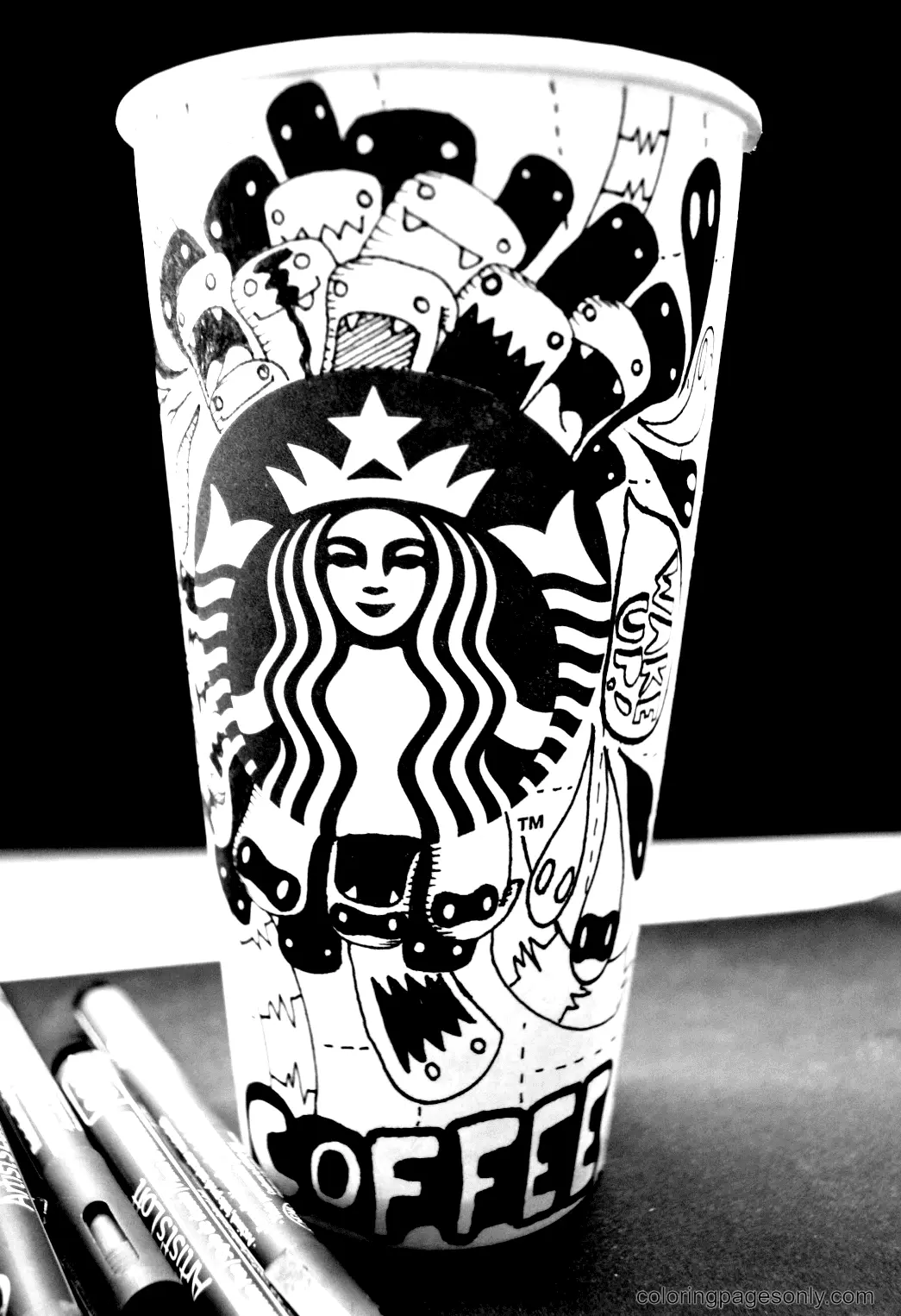 Starbucks Para Colorear 59