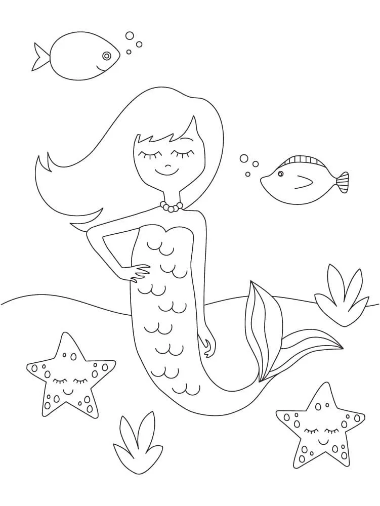 Starfish Coloring Pages 23