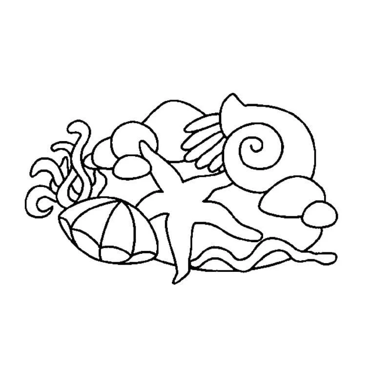 Starfish Coloring Pages 31