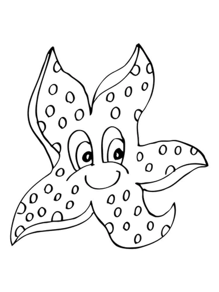 Starfish Coloring Pages 34