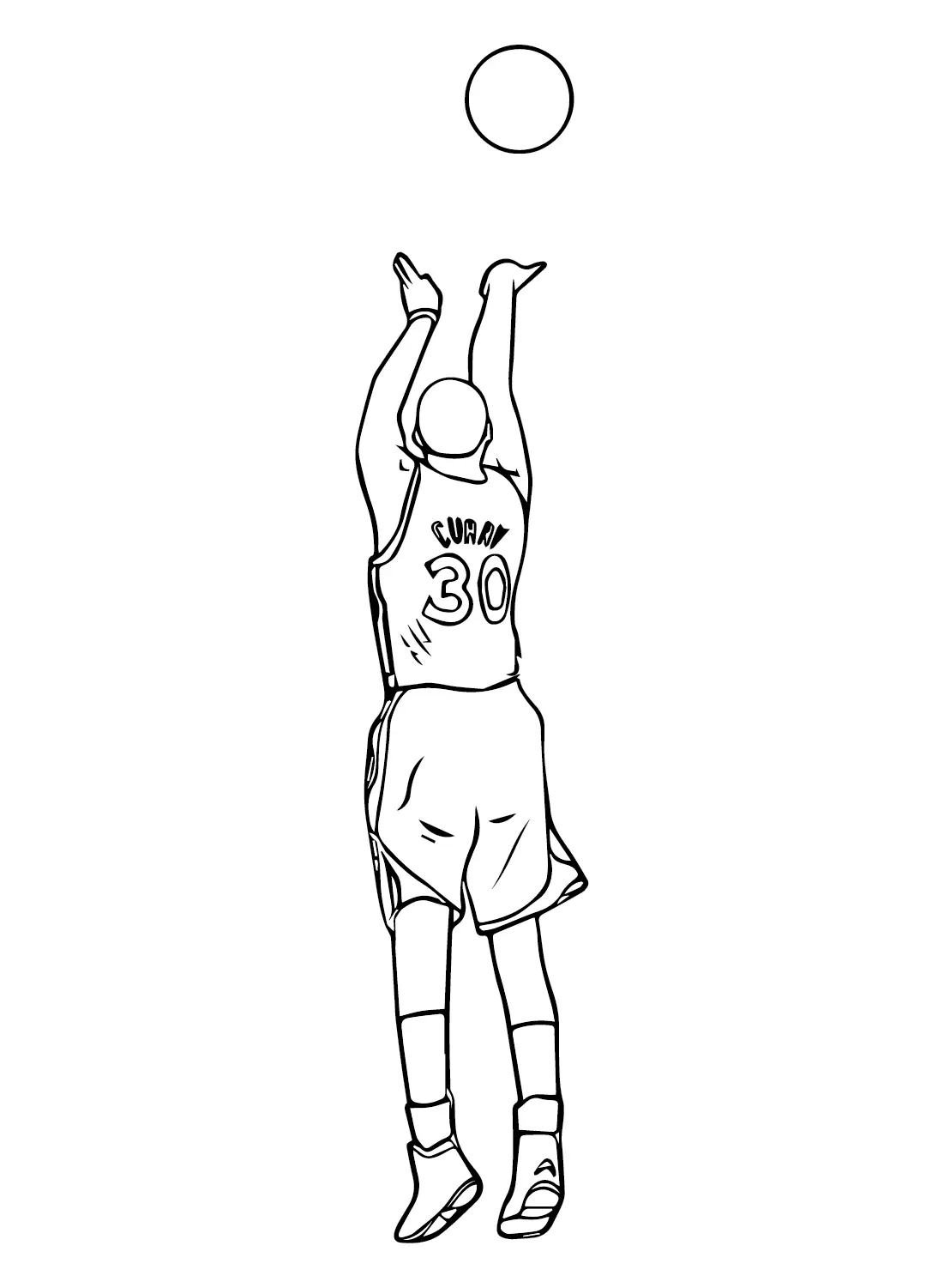 Stephen Curry Coloring Pages 10