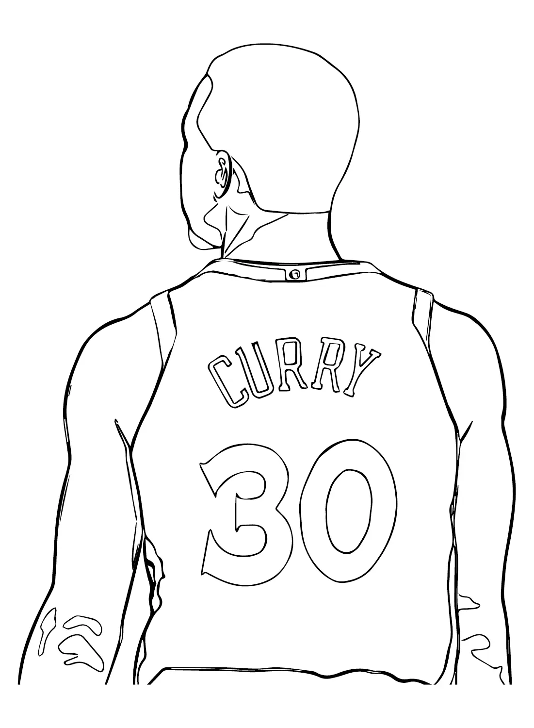 Stephen Curry Coloring Pages 2