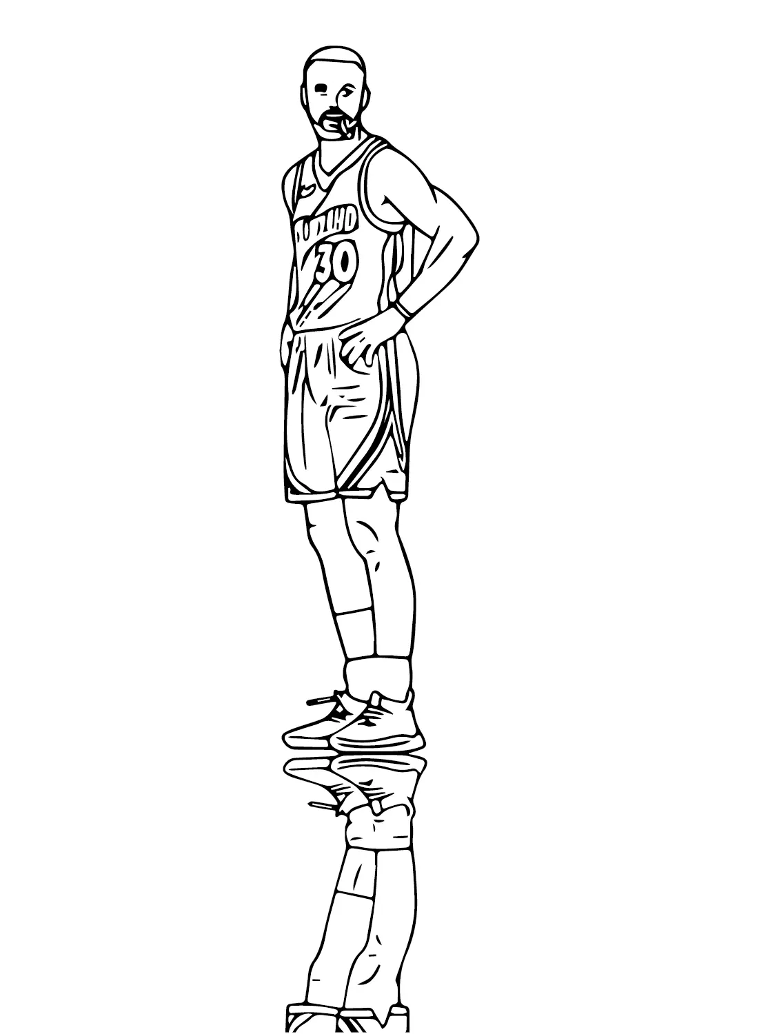 Stephen Curry Coloring Pages 21