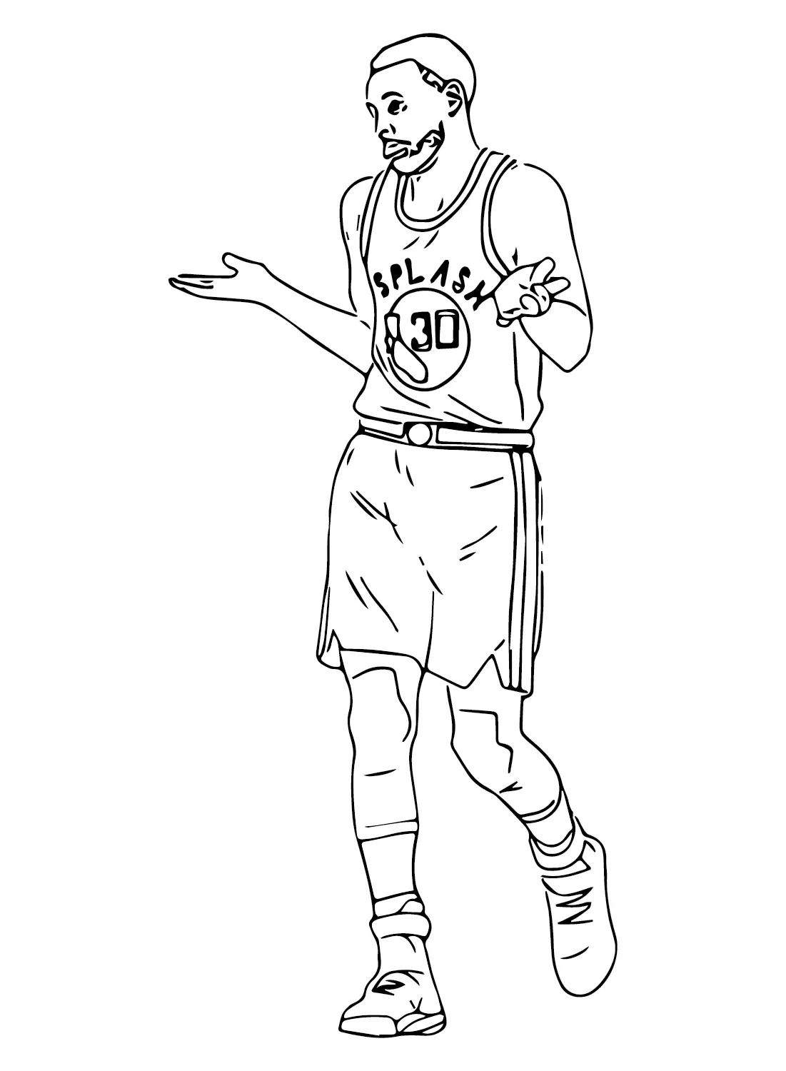 Stephen Curry Coloring Pages 5