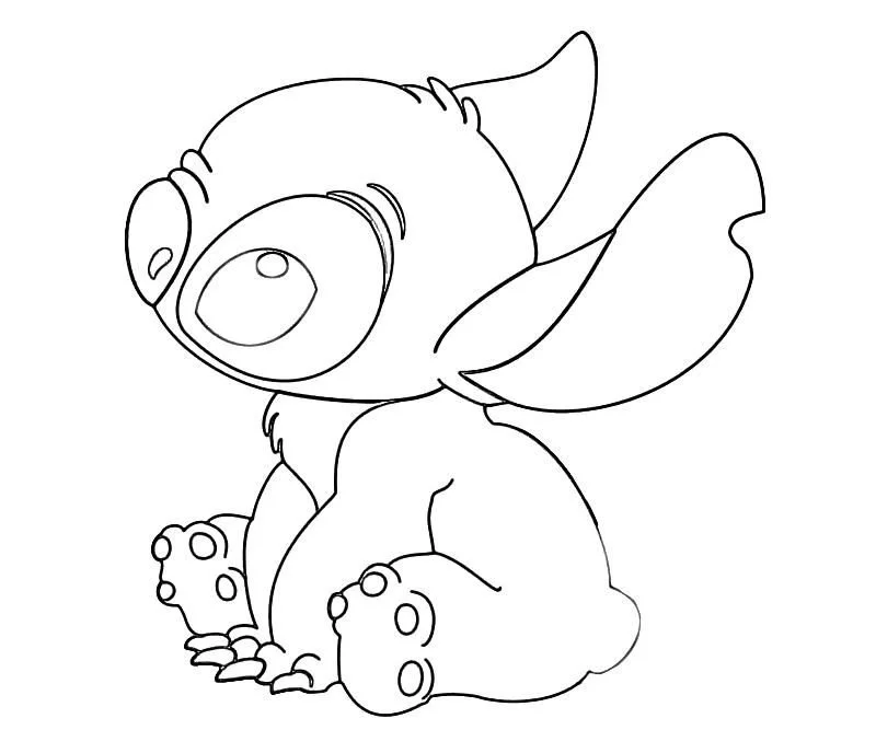 Stitch Coloring Pages 2