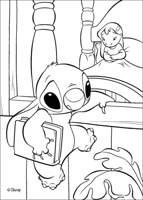 Stitch Coloring Pages 29