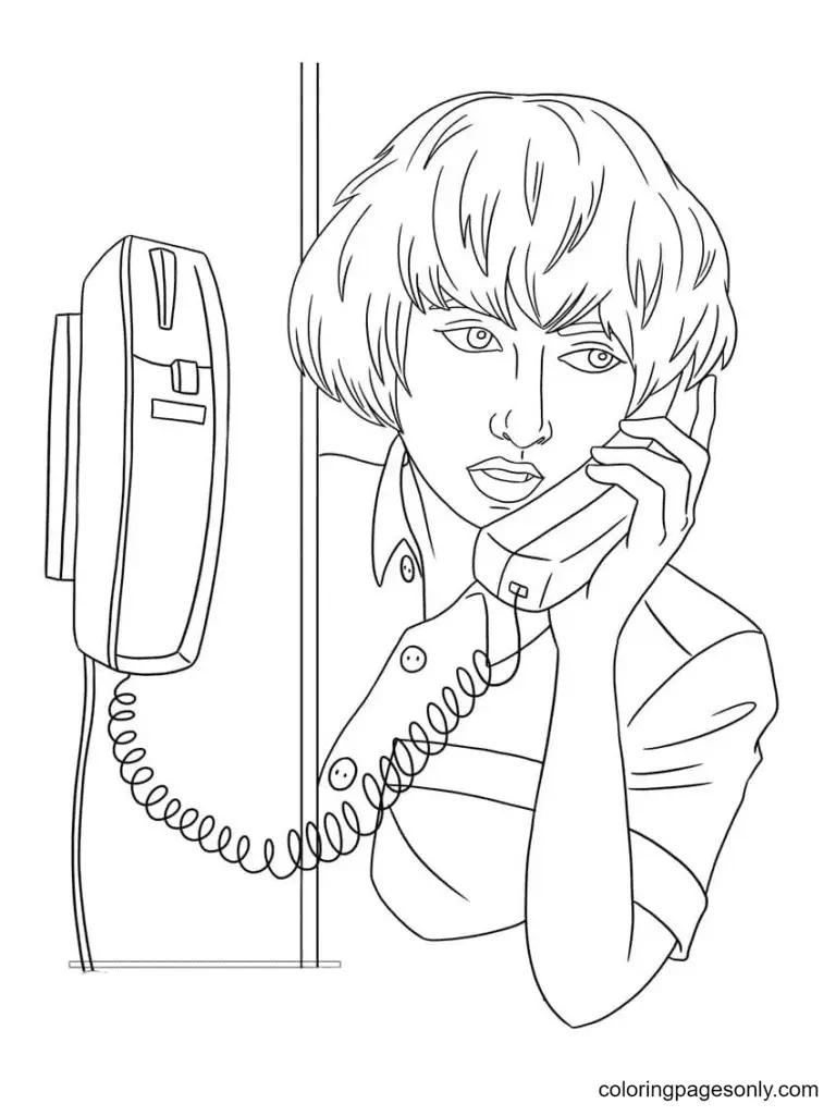 Stranger Things Coloring Pages 54