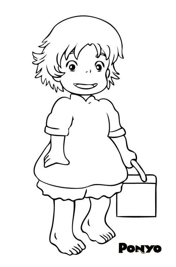 Studio Ghibli Coloring Pages 27