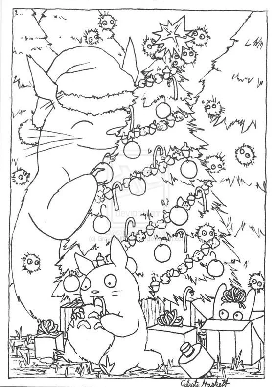 Studio Ghibli Coloring Pages 9