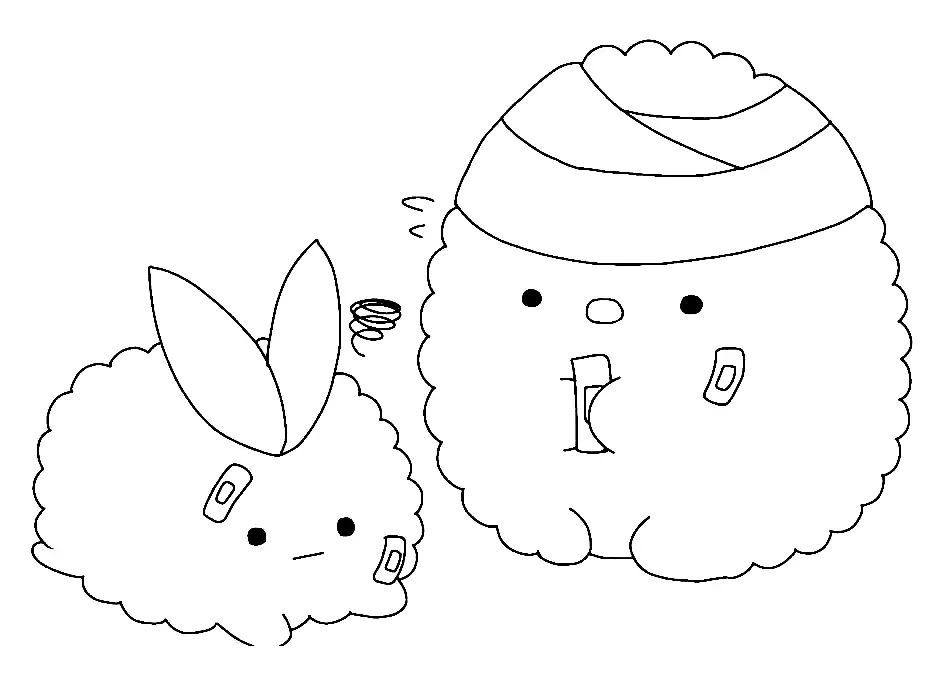 Sumikko Gurashi Para Colorear 55