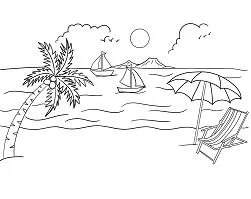 Summer Coloring Pages 49