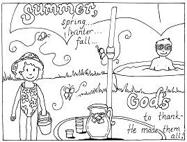 Sommer Ausmalbilder 52