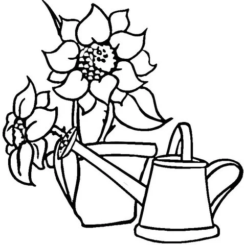 Sunflower Coloring Pages 22