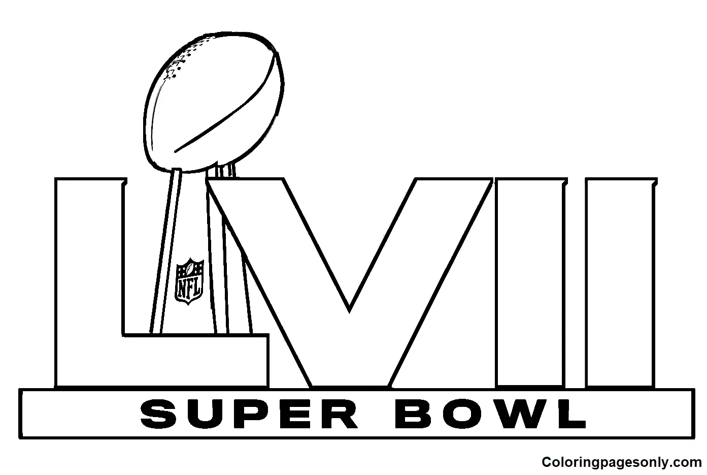 Super Bowl 2023 Coloring Pages 2