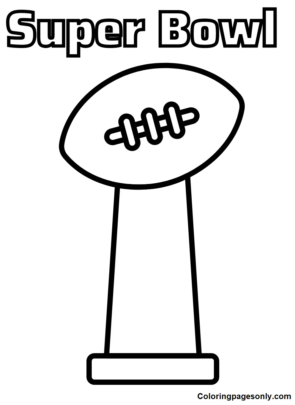 Super Bowl 2023 Coloring Pages 29