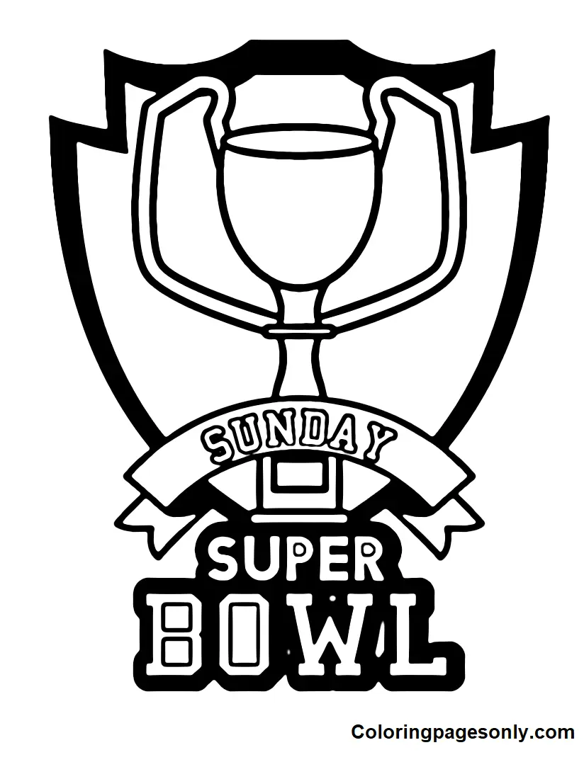 Super Bowl 2023 Coloring Pages 5