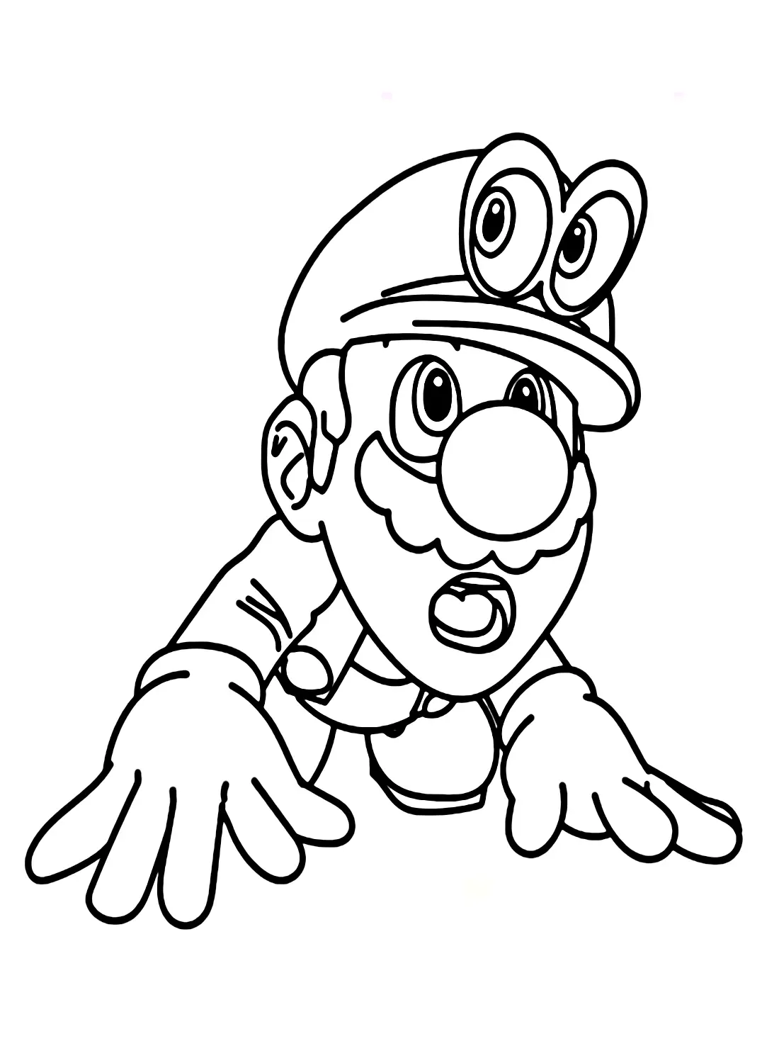 Super Mario Odyssey Coloring Pages 15