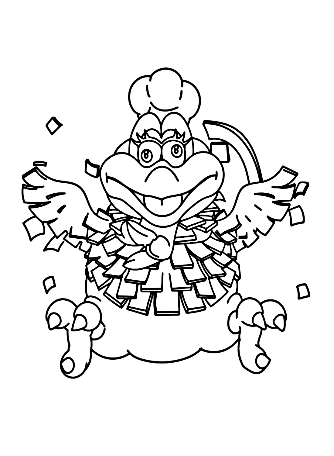 Super Mario Odyssey Coloring Pages 17