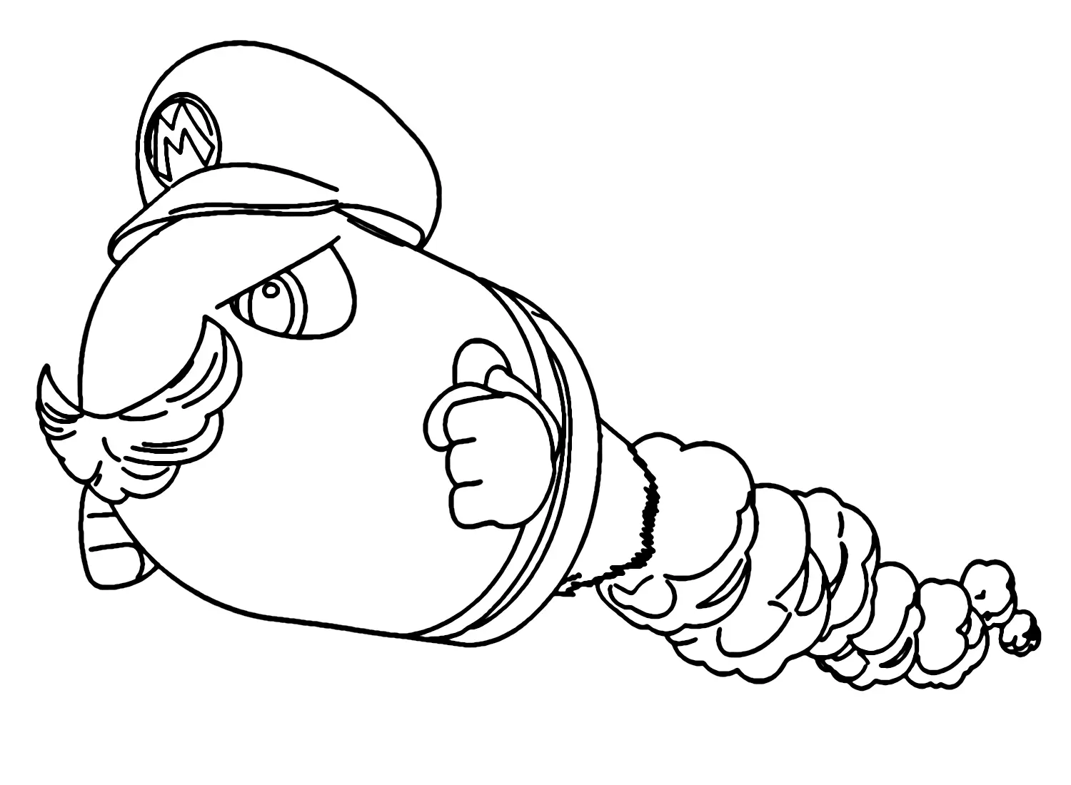 Super Mario Odyssey Coloring Pages 4