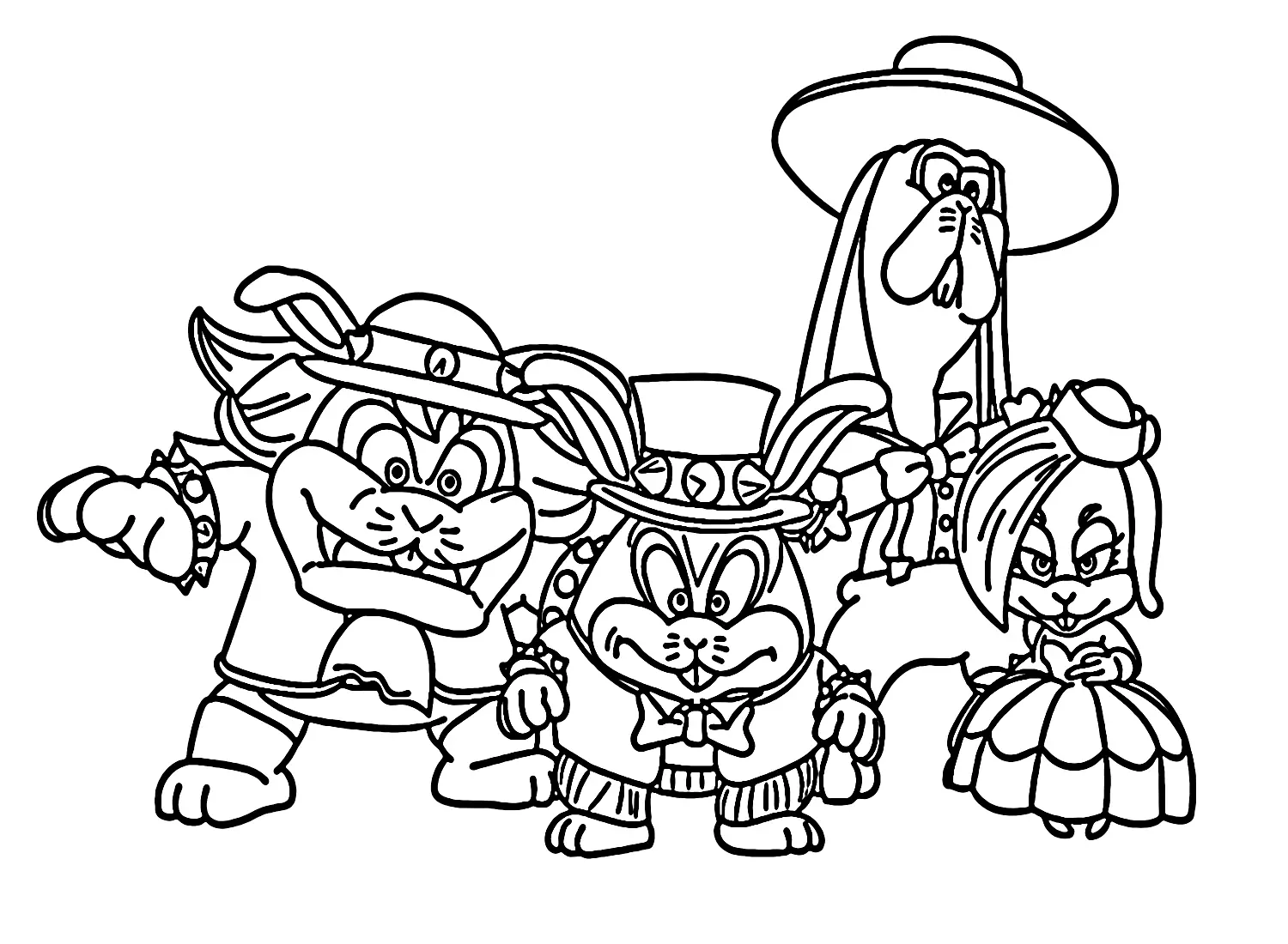 Super Mario Odyssey Coloring Pages 5