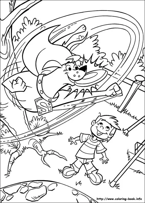 Super Pets Coloring Pages