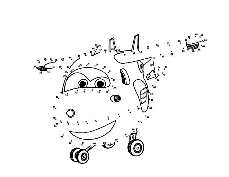 Super Wings Coloring Pages 53