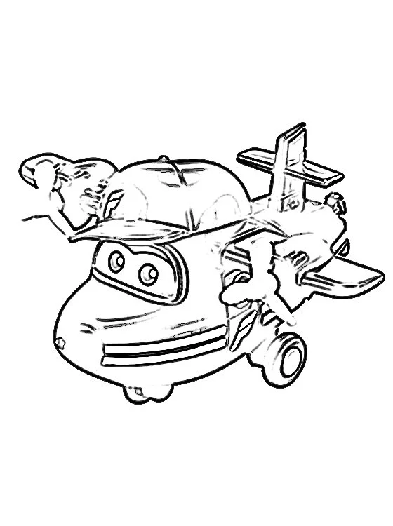 Super Wings Coloring Pages