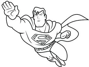 Superman Coloring Pages 21