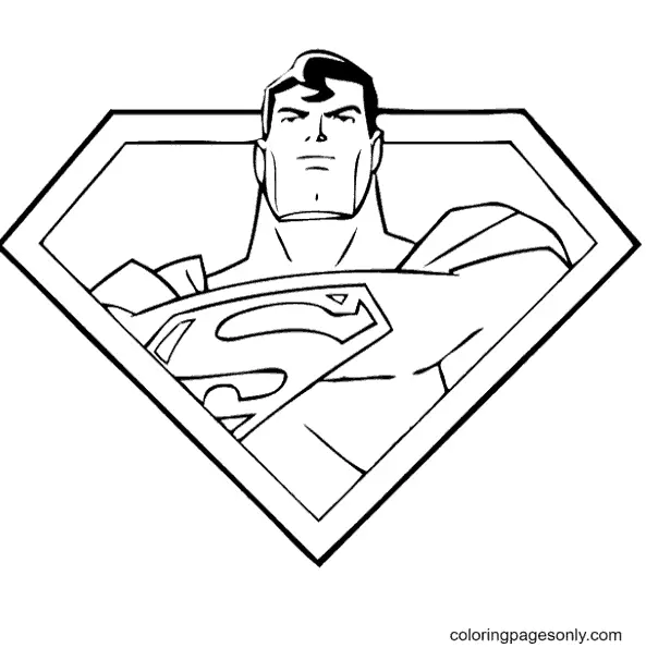 Superman Coloring Pages 36