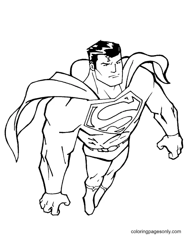 Superman Coloring Pages 51