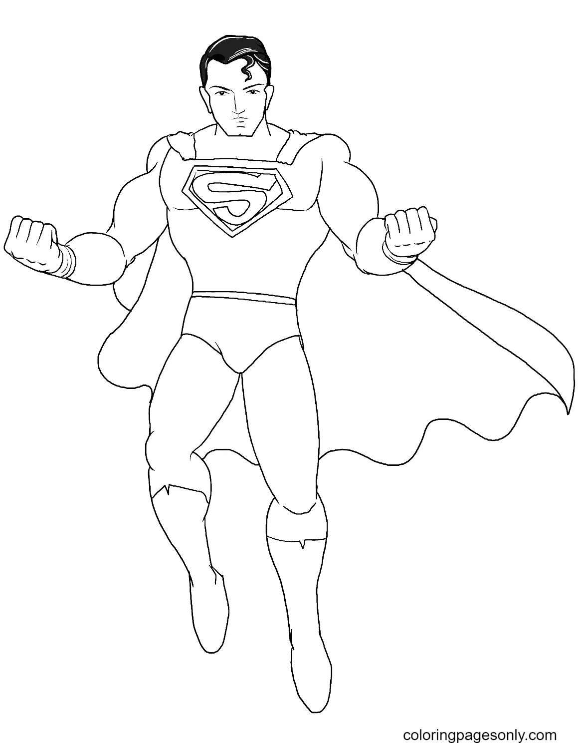 Superman Coloring Pages 64