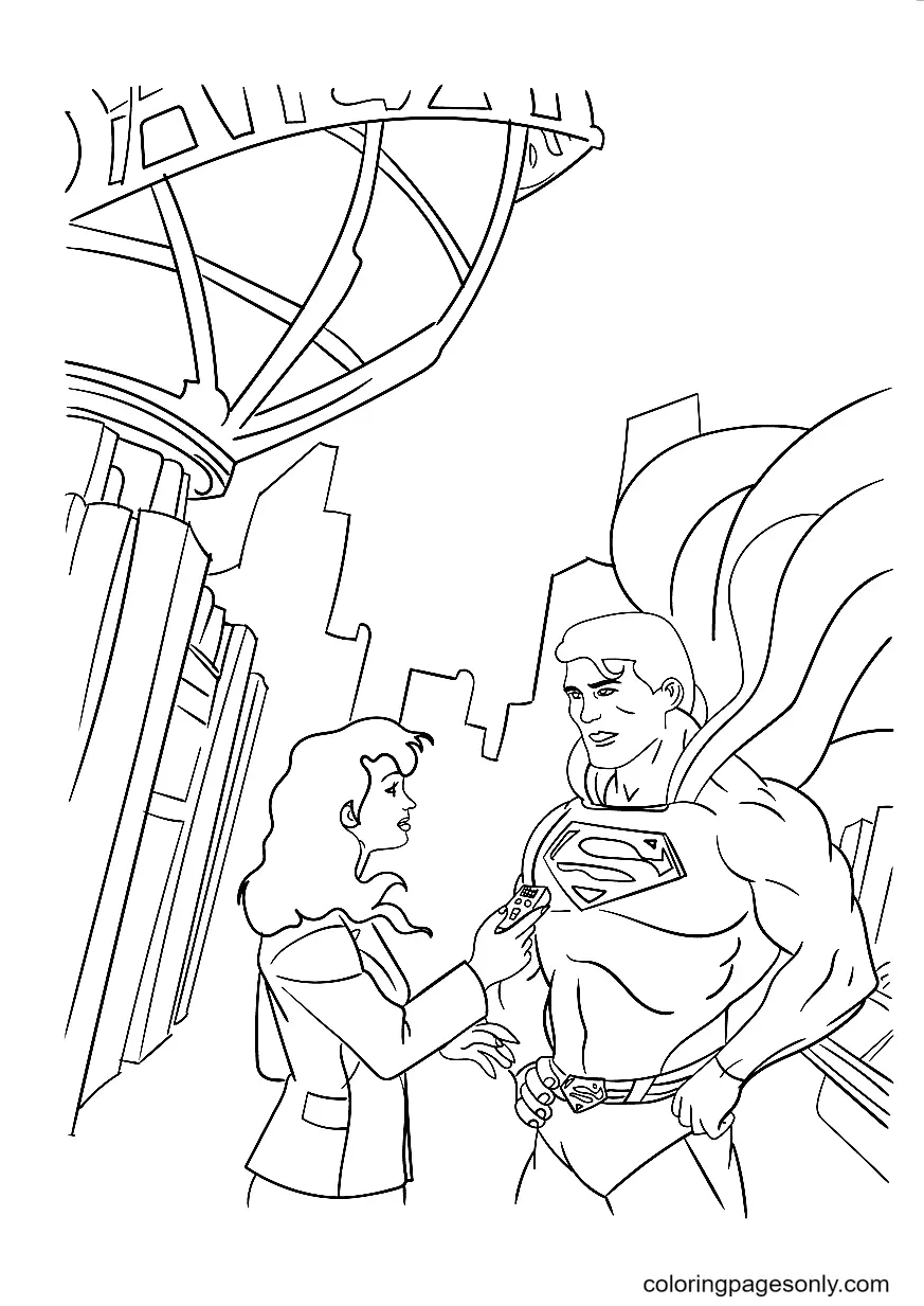 Superman Coloring Pages 68