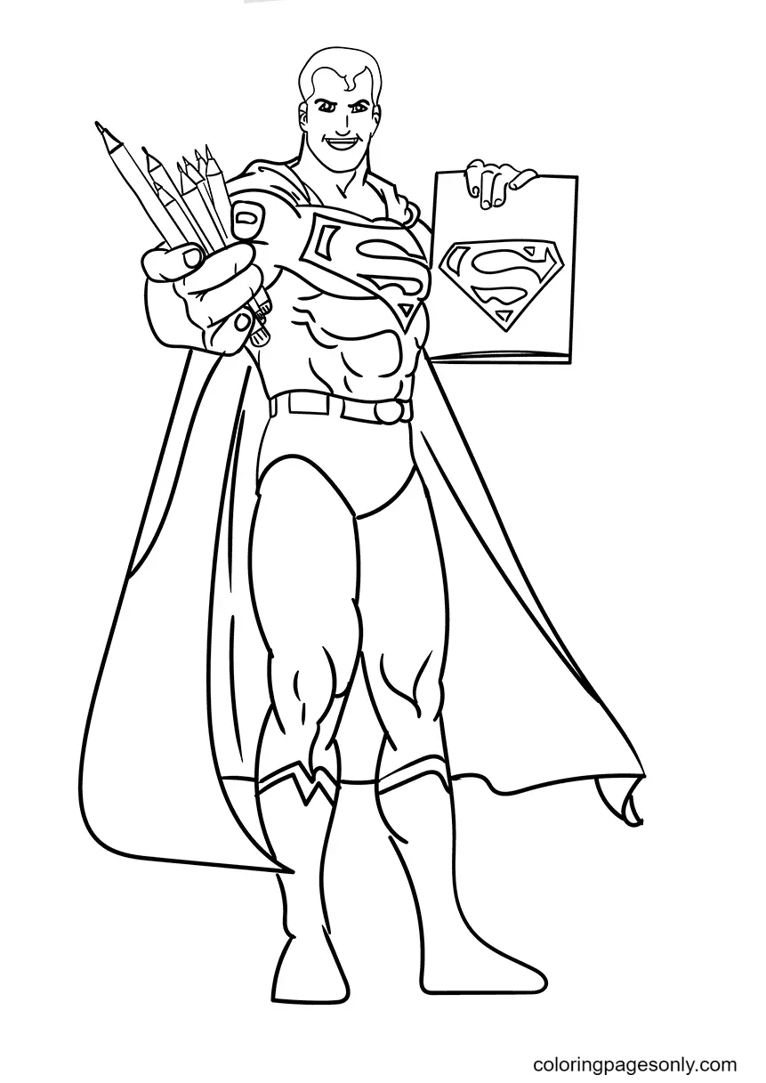 Superman Ausmalbilder 75