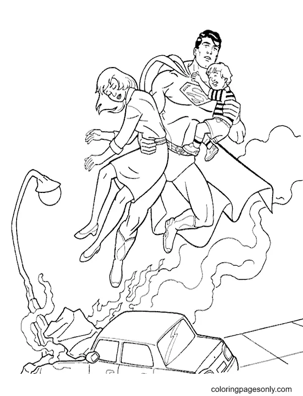 Superman Ausmalbilder 87