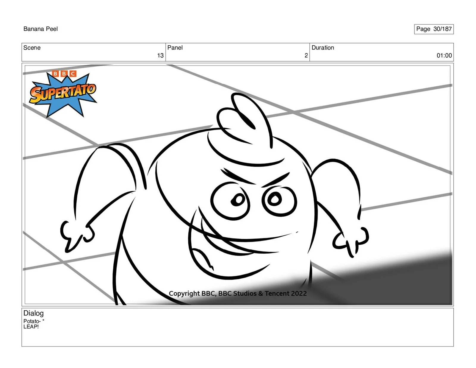 Supertato Coloring Pages 5