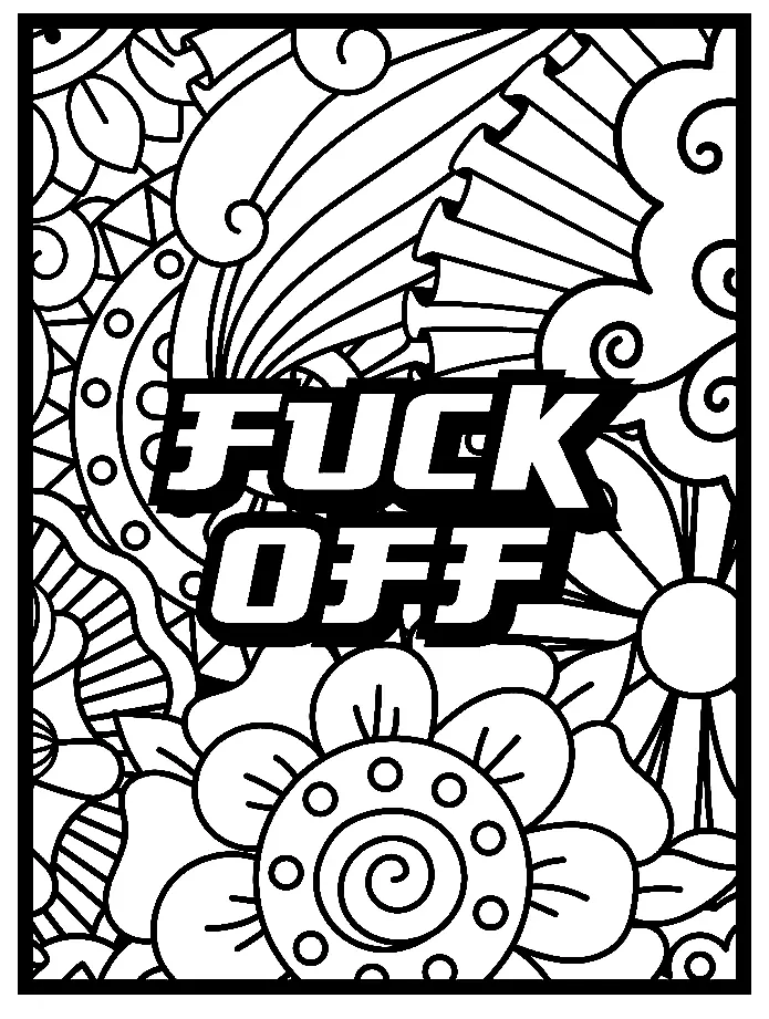 Swear Word Coloring Pages 52