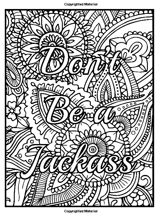 Swear Word Coloring Pages 57