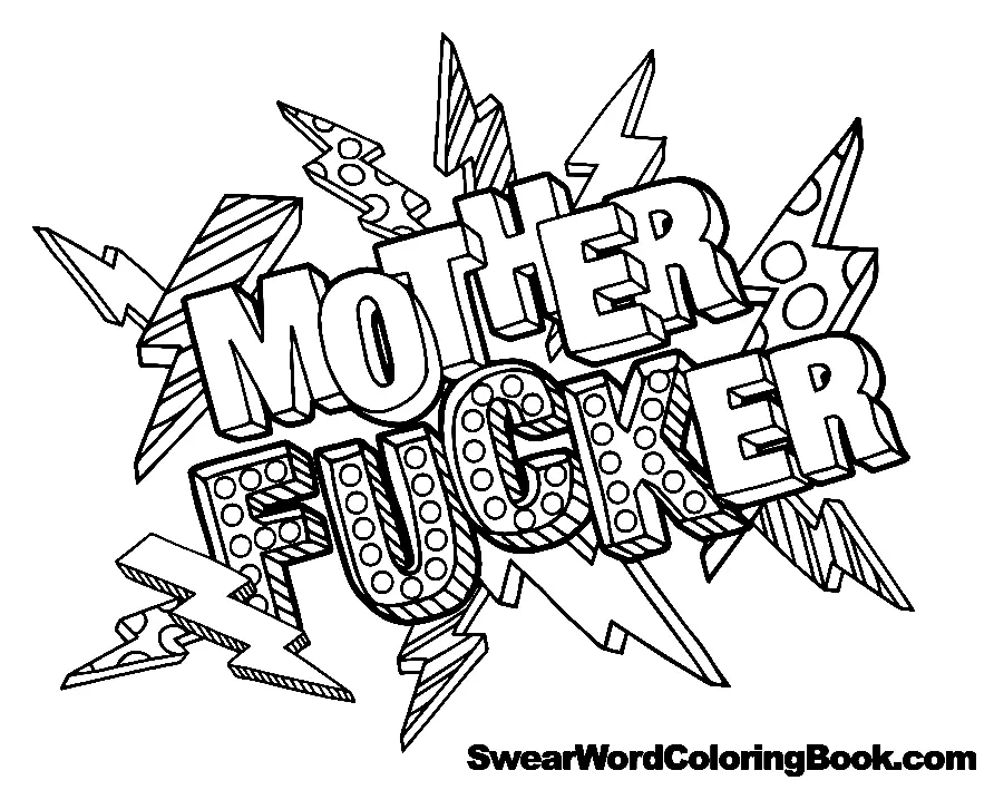 Swear Word Coloring Pages 61