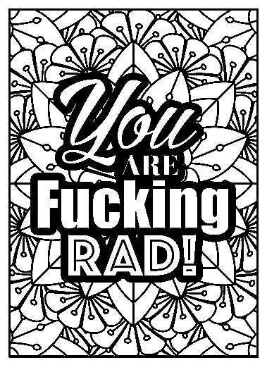 Swear Word Coloring Pages 73