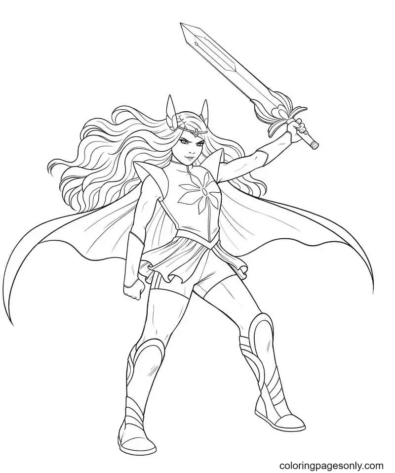 Sword in the Stone Coloring Pages 49