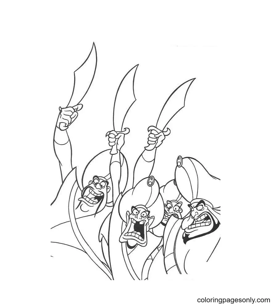 Sword in the Stone Coloring Pages 51