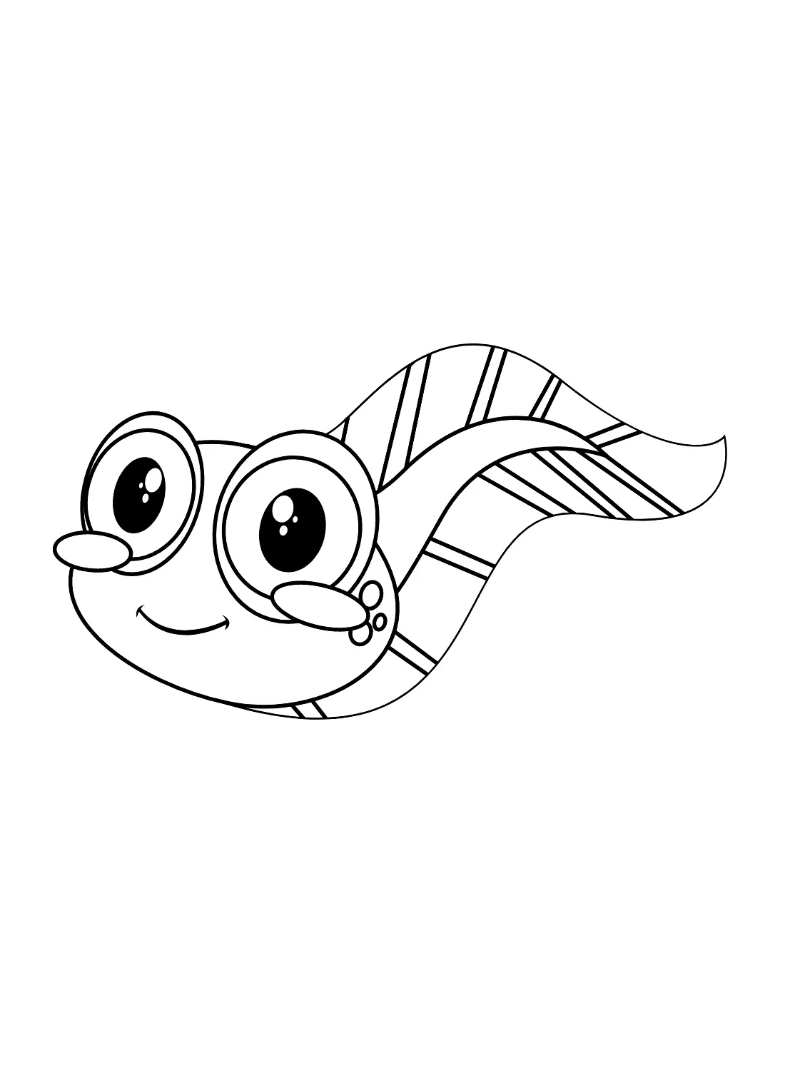 Tadpole Coloring Pages 14