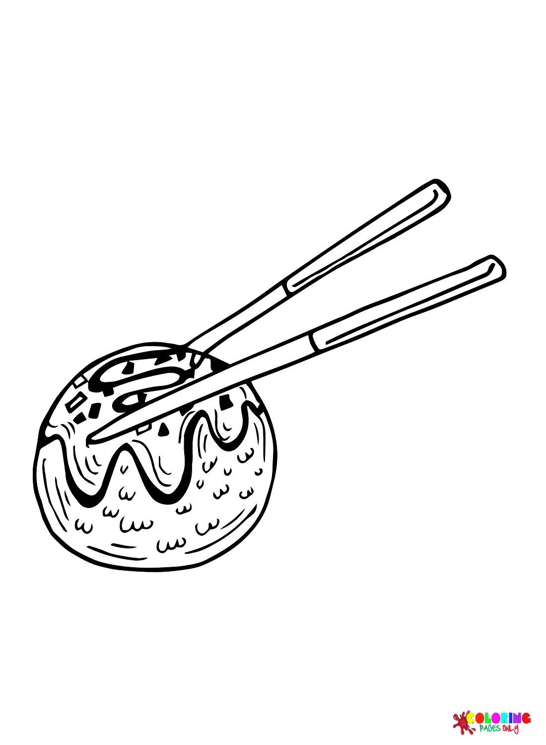 Takoyaki Coloring Pages 20