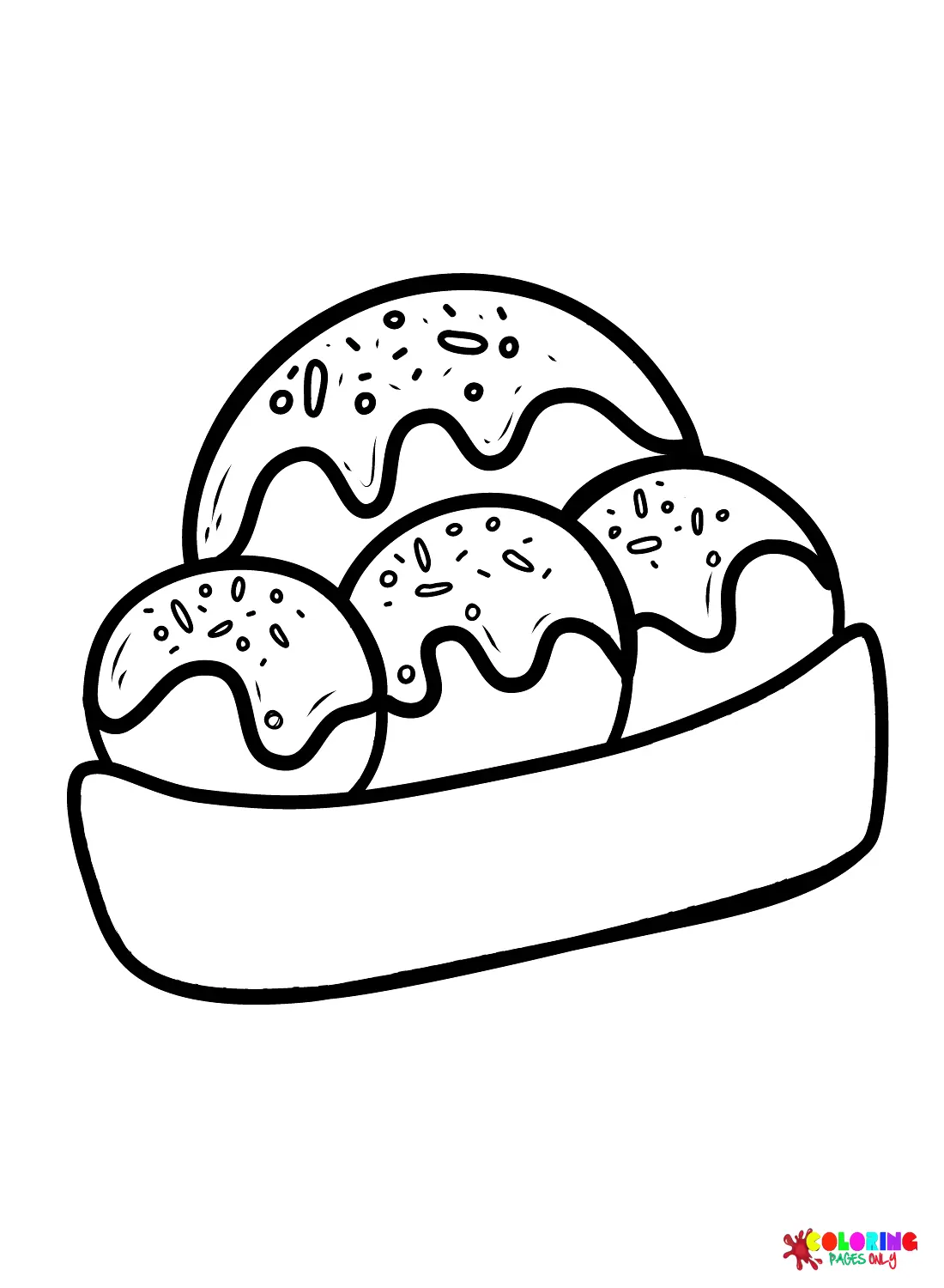 Takoyaki Coloring Pages 29